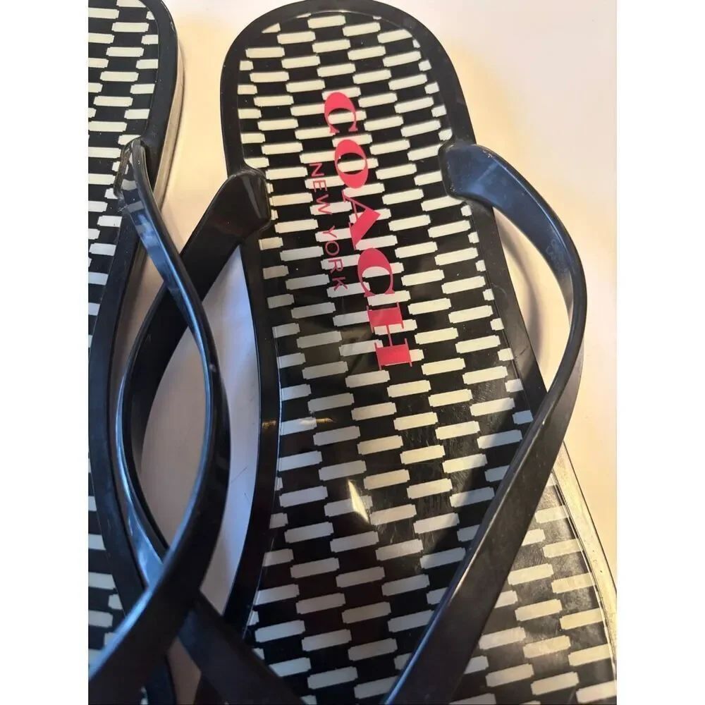 Coach Flip Flops - Picture 3 of 5